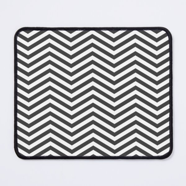 Item preview, White And Gray Chevron Zigzag Pattern designed and sold by pattern-archive.