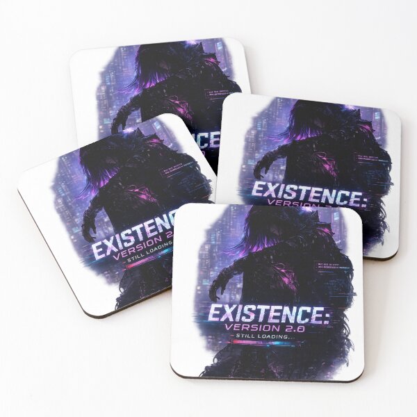Item preview, Existence v2.0 – Still Loading | Cyberpunk Glitch Design designed and sold by VoidLaughs.