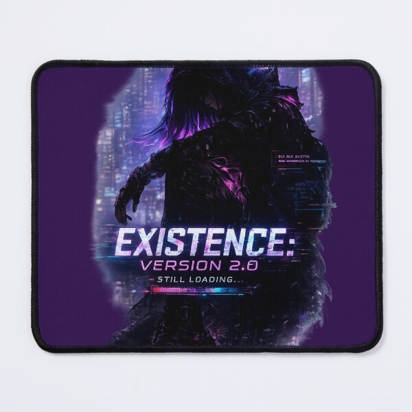 Item preview, Existence v2.0 – Still Loading | Cyberpunk Glitch Design designed and sold by VoidLaughs.