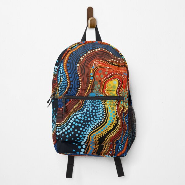 Item preview, Aboriginal Inspired Dot Art - Deep Sea Paths designed and sold by GrinGalore.