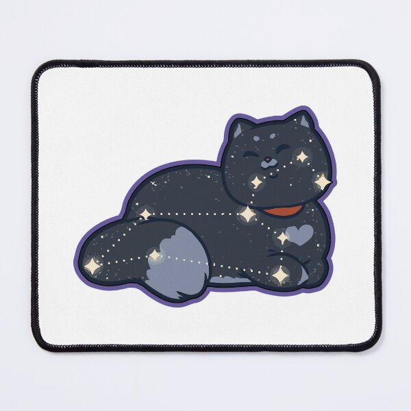 Item preview, Sleeping Constellation Cat Galaxy Star Chart designed and sold by nouelnb.