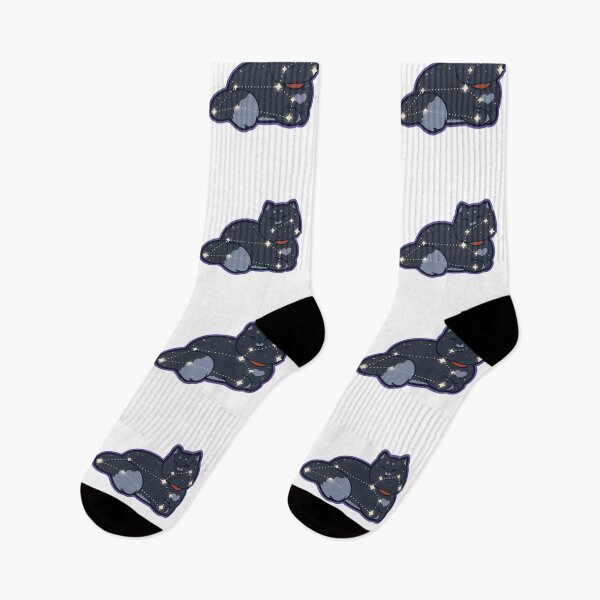 Item preview, Sleeping Constellation Cat Galaxy Star Chart designed and sold by nouelnb.