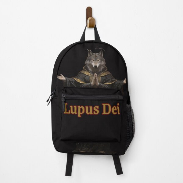 Item preview, Lupus Dei — Wolf of God Dark Sacred Art designed and sold by GeoWhimsy Studio.