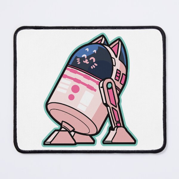 Item preview, Cute Cat Droid Robot Space Companion designed and sold by nouelnb.