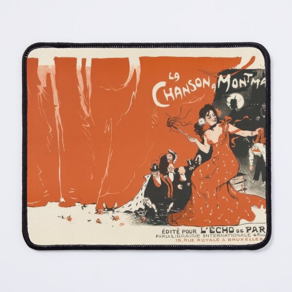 Item preview, Vintage Montmartre Cabaret Poster Belle Époque Paris Art designed and sold by TheSoulOfArt.
