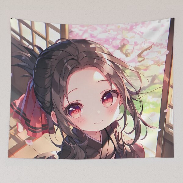 Item preview, Kaguya Shinomiya Kaguya Sama Elegant Kimono In Cherry Blossom Light designed and sold by TanglenRabbit.