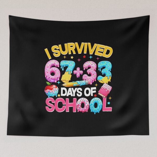 Item preview, I Survived 67 + 33 Days of School Sweet Treat designed and sold by gladysenglish.