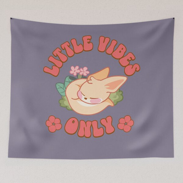 Item preview, Little Vibes Only Cute Fennec Fox designed and sold by Littermin.