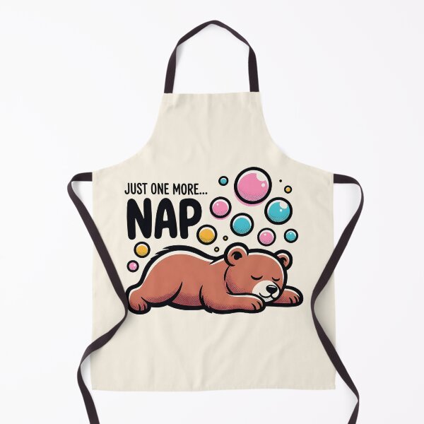 Item preview, Just One More Nap Animals Illustration designed and sold by SplashTastic.
