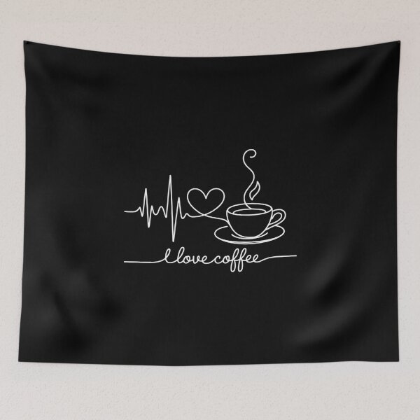Item preview, Heartbeat Coffee Lovers designed and sold by FaithAbbott.