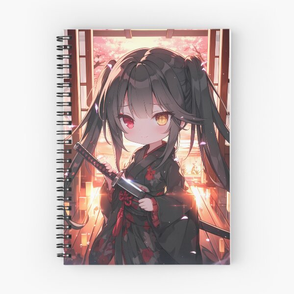 Item preview, Kurumi Tokisaki Date A Live Twilight Kimono With Cherry Blossoms designed and sold by TanglenRabbit.