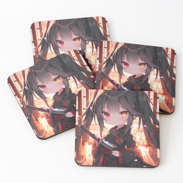 Item preview, Kurumi Tokisaki Date A Live Twilight Kimono With Cherry Blossoms designed and sold by TanglenRabbit.