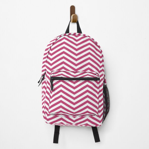 Item preview, White And Magenta Chevron Zigzag Pattern designed and sold by pattern-archive.