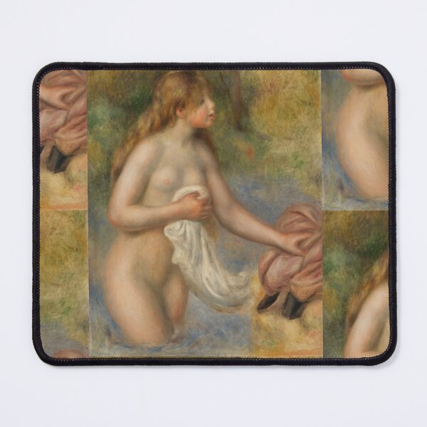 Item preview, Bather by Pierre-Auguste Renoir: Impressionist Nude Fine Art Poster designed and sold by artofuniverse.