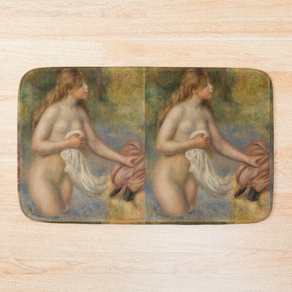 Item preview, Bather by Pierre-Auguste Renoir: Impressionist Nude Fine Art Poster designed and sold by artofuniverse.