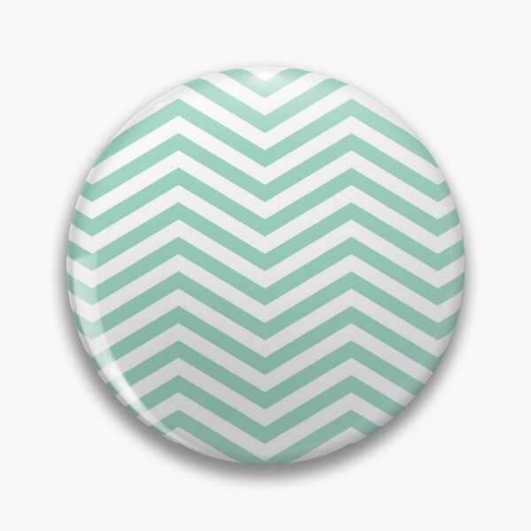 Item preview, White And Mint Chevron Zigzag Pattern designed and sold by pattern-archive.