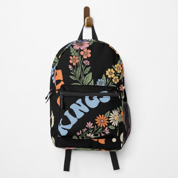 Item preview, Retro Floral Peace Sign No Kings No Fascists No Hate No Tyrants Activist designed and sold by YubitaLeLe.