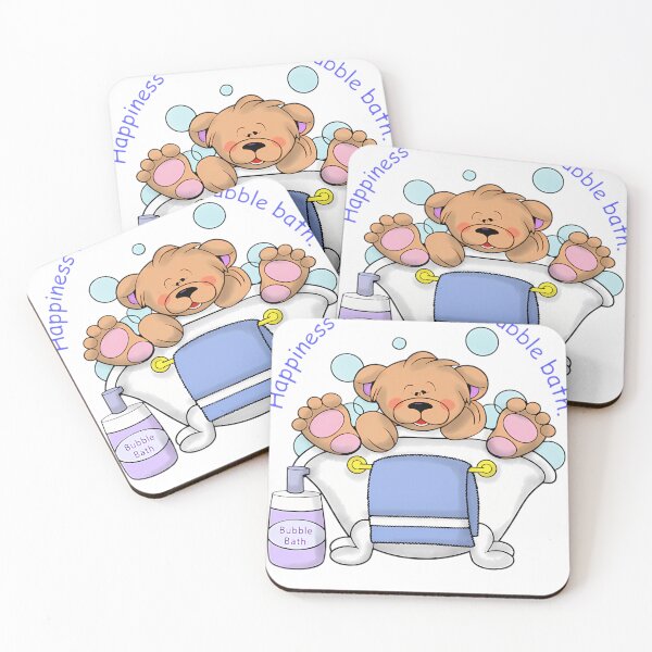 Item preview, Happy Bubble Bath Bear designed and sold by Littermin.