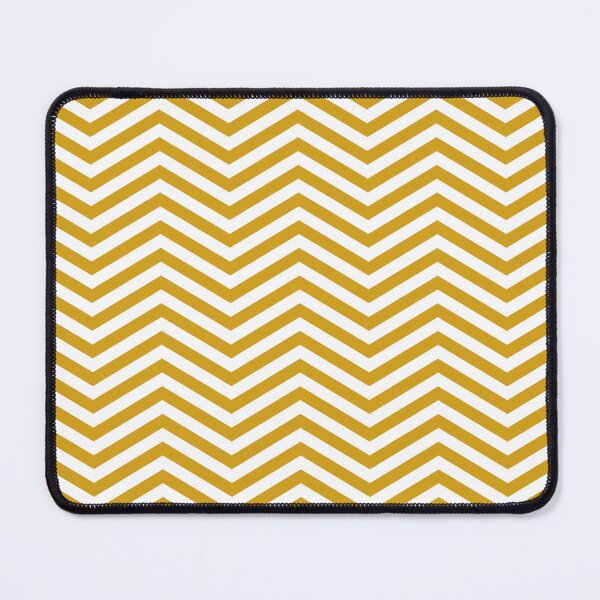 Item preview, White And Mustard Chevron Zigzag Pattern designed and sold by pattern-archive.