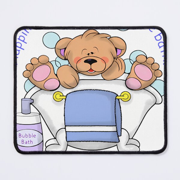 Item preview, Happy Bubble Bath Bear designed and sold by Littermin.