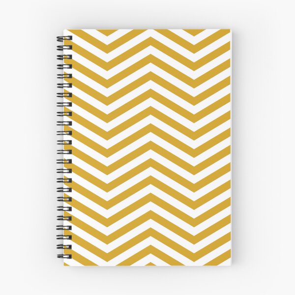 Item preview, White And Mustard Chevron Zigzag Pattern designed and sold by pattern-archive.