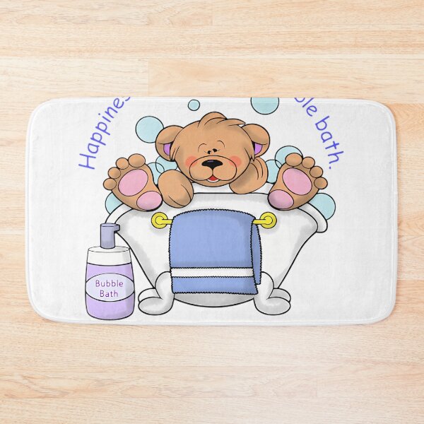 Item preview, Happy Bubble Bath Bear designed and sold by Littermin.