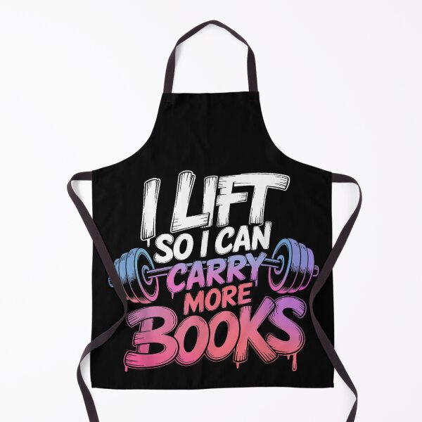 Item preview, Funny Gym Motivation For Readers I Lift So I Can Carry More Books designed and sold by YubitaLeLe.