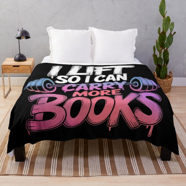 Item preview, Funny Gym Motivation For Readers I Lift So I Can Carry More Books designed and sold by YubitaLeLe.