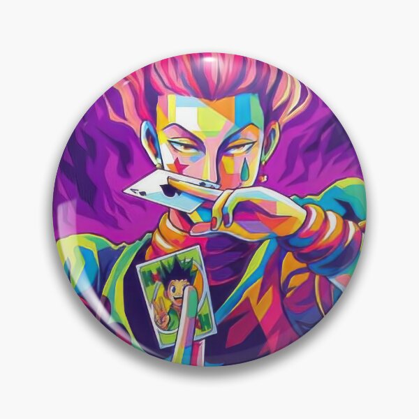 Item preview, Hisoka HxH Wpap Pop Art designed and sold by sandrahofer-art.
