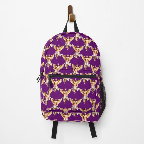 Item preview,   Golden Angels Pattern Design On Purple Background  designed and sold by PatternTitan.