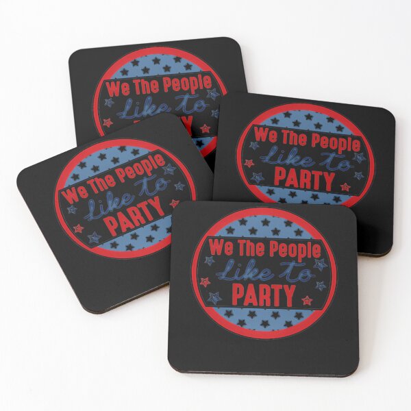 Item preview, We The People Like To Party  designed and sold by PixelsCrafter.