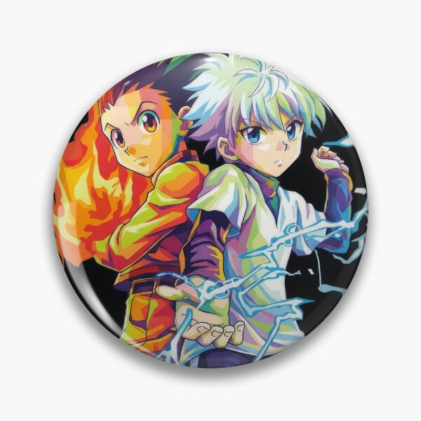 Item preview, Gon Freecss and Kilua Zoldyck Wpap Art designed and sold by sandrahofer-art.