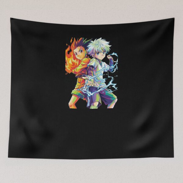Item preview, Gon Freecss and Kilua Zoldyck Wpap Art designed and sold by sandrahofer-art.