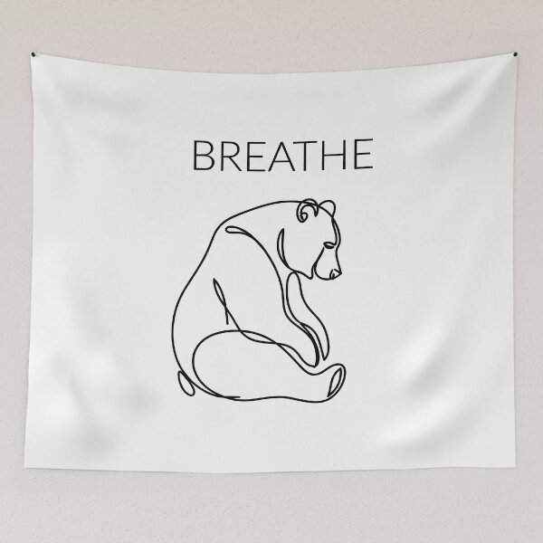 Item preview, Breathe Bear Nature Mindfulness designed and sold by SplashTastic.