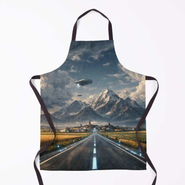 Item preview, Futuristic landscape between worlds designed and sold by Sigtrix.