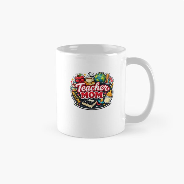 Item preview, Teacher mom logo  designed and sold by Teacuppupdesign.