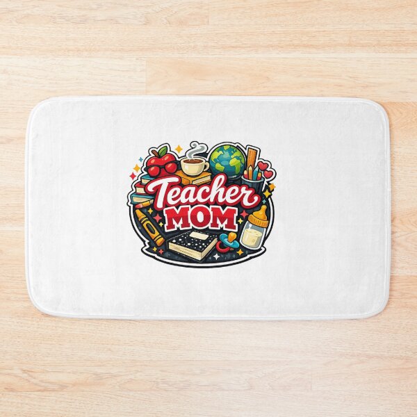 Item preview, Teacher mom logo  designed and sold by Teacuppupdesign.