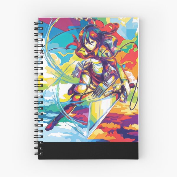 Item preview, Mikasa Ackerman Pop Art designed and sold by sandrahofer-art.
