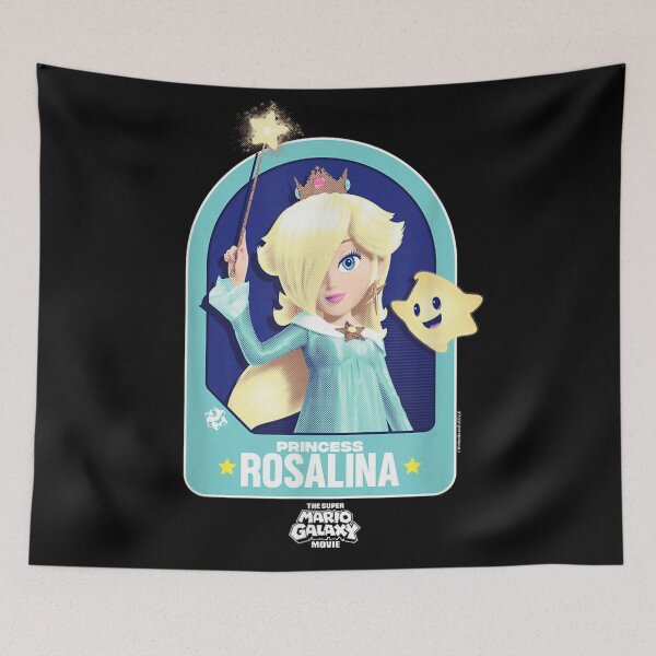 Item preview, Princess Rosalina And Luma Super Mario Galaxy Movie Starry Space Gaming Fan Art designed and sold by LittleNhutton.