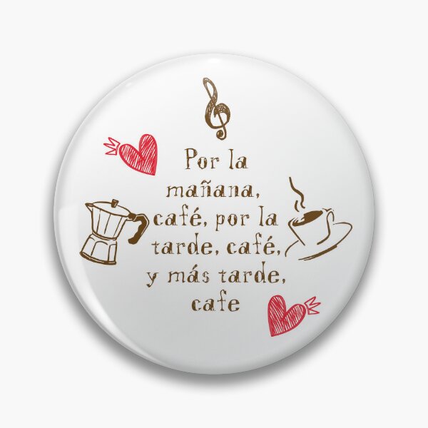 Item preview, Latino love for coffee designed and sold by Filomena's Heart.