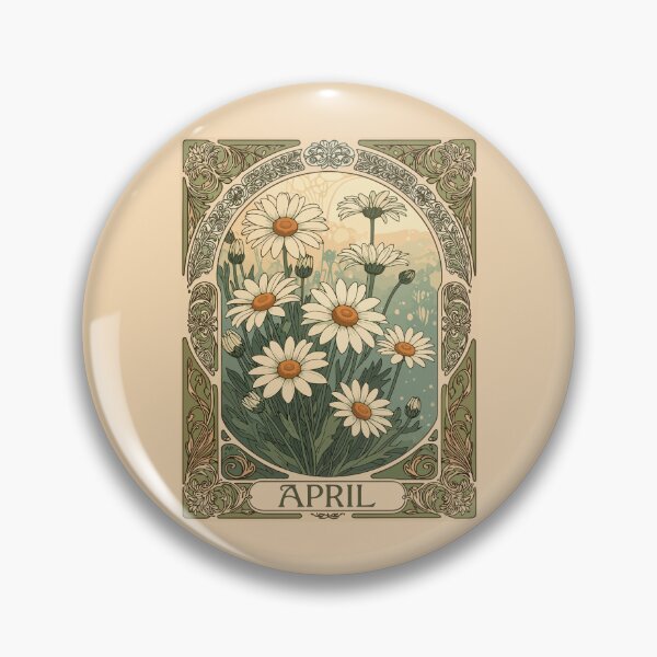 Item preview, Whimsical April Blooms Art Nouveau Design designed and sold by taiche.