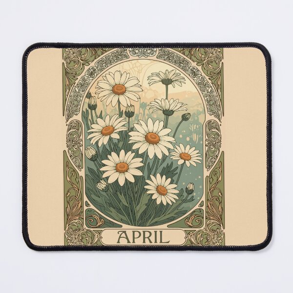 Item preview, Whimsical April Blooms Art Nouveau Design designed and sold by taiche.