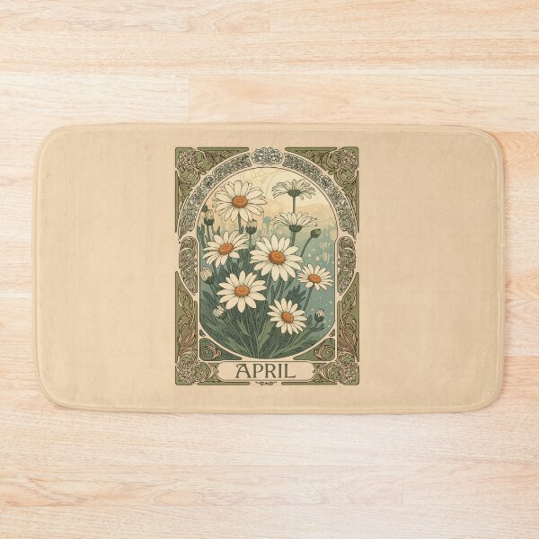 Item preview, Whimsical April Blooms Art Nouveau Design designed and sold by taiche.