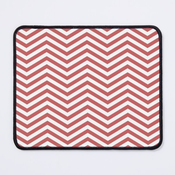 Item preview, White And Pastel Red Chevron Zigzag Pattern designed and sold by pattern-archive.