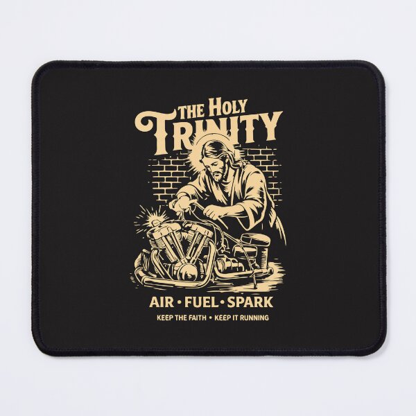 Item preview, Holy Trinity Air Fuel Spark – Funny Mechanic Biker Humor designed and sold by kiralynstration.