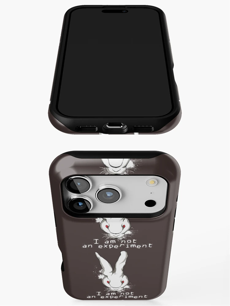 Thumbnail 3 of 4, iPhone Case, Animal Rights designed and sold by MephobiaDesigns.