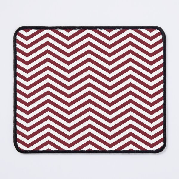Item preview, White And Red Chevron Zigzag Pattern designed and sold by pattern-archive.