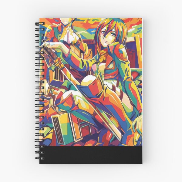 Item preview, Mikasa Ackerman and Levi Ackerman Wpap Art designed and sold by sandrahofer-art.