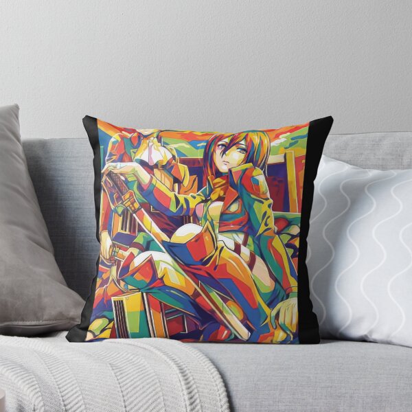 Item preview, Mikasa Ackerman and Levi Ackerman Wpap Art designed and sold by sandrahofer-art.
