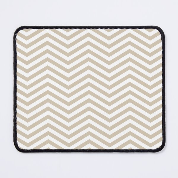 Item preview, White And Sand Chevron Zigzag Pattern designed and sold by pattern-archive.
